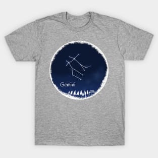 Gemini zodiac Constellation T-Shirt